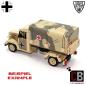 Preview: Custom WW2 tarpaulin tan with red cross