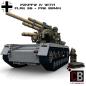 Preview: Custom WW2 Tank 4 PzKpfw IV with PAK 88 Gun