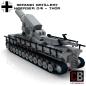 Preview: Custom WW2 Mörser Karl Gerät 041 - Thor