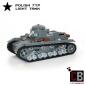 Preview: CUSTOM WW2 Polnischer 7TP - leichter Panzer - aus LEGO® Steinen