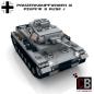 Preview: Custom WW2 Tank PzKpfw III Panzerkampfwagen 3 Ausf.J