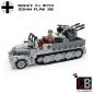 Preview: CUSTOM WW2 SdKfz 7-1 Flak38 mit Soldat aus LEGO® Steinen