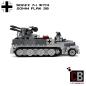 Preview: CUSTOM WW2 SdKfz 7-1 Flak38 mit Soldat aus LEGO® Steinen