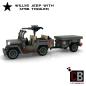 Preview: Custom WW2 U.S. MB Willys with M416 Trailer