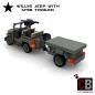 Preview: Custom WW2 U.S. MB Willys with M416 Trailer