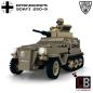 Preview: Custom WW2 Afrikakorps SdKfz 250-9 20mm KwK
