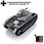 Preview: Custom WW2 Tank PzKpfw II Panzerkampfwagen 2 Ausf.F