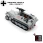 Preview: CUSTOM WW2 SdKfz 251-1 Ausf.C mit Soldat aus LEGO® Steinen