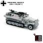 Preview: CUSTOM WW2 SdKfz 251-1 Ausf.C mit Soldat aus LEGO® Steinen