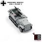 Preview: CUSTOM WW2 SdKfz 251-1 Ausf.C mit Soldat aus LEGO® Steinen