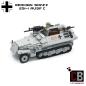 Preview: CUSTOM WW2 SdKfz 251-1 Ausf.C mit Soldat aus LEGO® Steinen