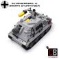 Preview: CUSTOM WW2 tank Stormtiger 380mm out of LEGO® bricks