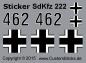 Preview: Custom Sticker SdKfz 222 Armored Car