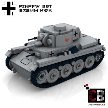 Custom WW2 german Tank Set 2 - T35, T38, Marder, Wespe, Stug 3A and 3G