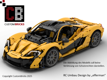 Custom 42172 RC Umbauanleitung Mc Claren