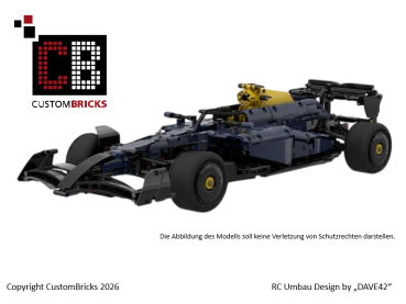 Custom 42206 RC Formel 1 Car - Umbauanleitung