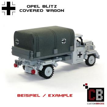 Custom WW2 tarpaulin tan camo without emblem