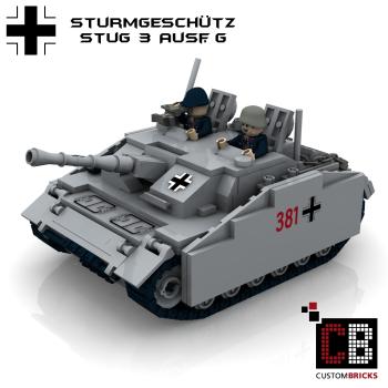 Custom WW2 german Tank Set 2 - T35, T38, Marder, Wespe, Stug 3A and 3G
