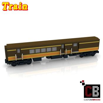 CB Railway Central Baggage RPO Car