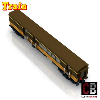 CB Railway Central Baggage RPO Car