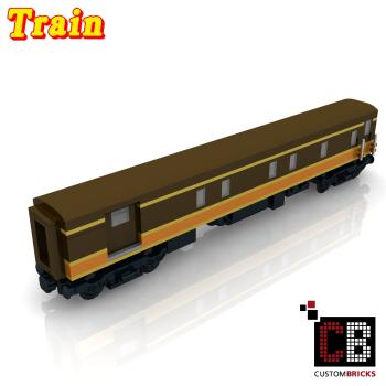CB Railway Central Baggage Dormitory Car