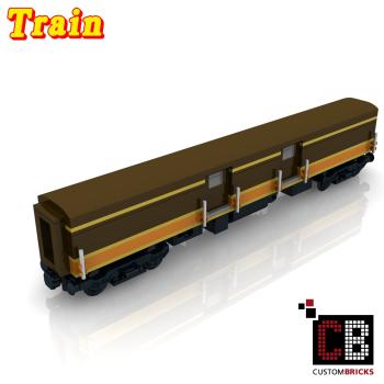 CB Railway Central Baggage Car