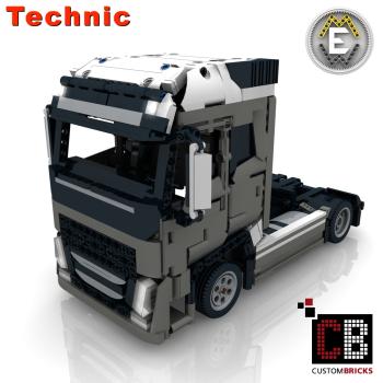 Custom RC 4x2 Truck - Grey Bear