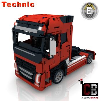 Custom RC 4x2 Truck - Red Panda