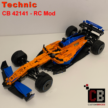 Custom 42141 RC Formel 1 Car - Umbauanleitung mit SBrick