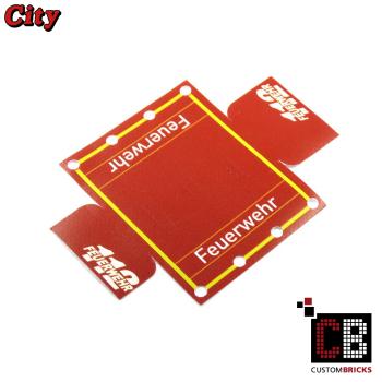Custom City tarpaulin - Fire-Truck