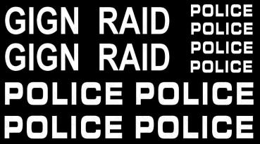 Custom Sticker - GIGN und RAID