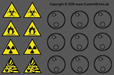 Custom Decals - dangerous cargo