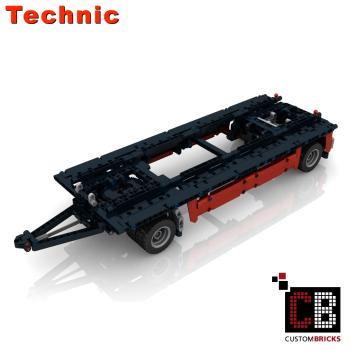 Custom Container Trailer für TGS Hakenlift