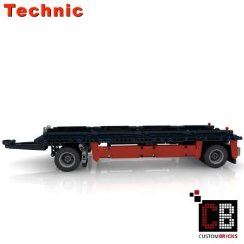 Custom Container Trailer für TGS Hakenlift