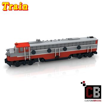 CB Railway W&S E9A - Train engine