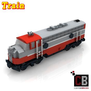 CB Railway W&S FP7 - Train engine (short)