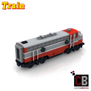 CB Railway W&S FP7 - Train engine (short)
