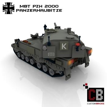 Custom Bundeswehr Panzerhaubitze PzH 2000 - gray