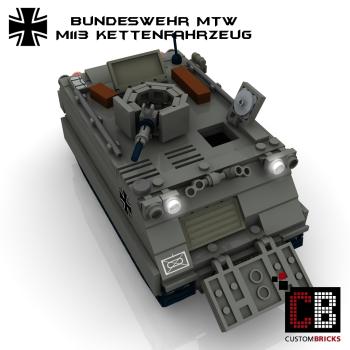 Custom Bundeswehr Kettenfahrzeug MTW M113 - grau
