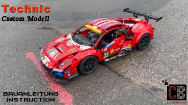 Custom red sports car RC ULTIMATE - modification