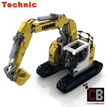 Custom RC LIEBHERR 926 compact Raupenbagger