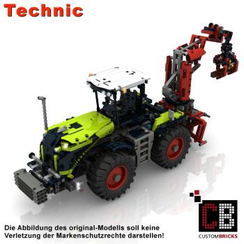 Custom tractor 42054 RC Xerion modification