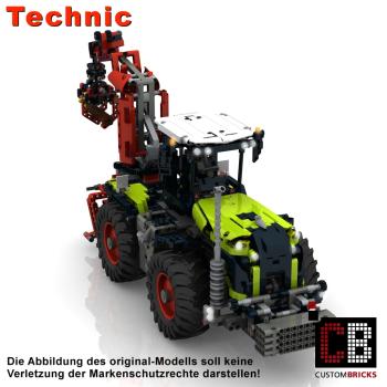 Custom 42054 Traktor RC Xerion Umbauanleitung
