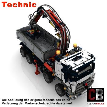Custom 42043 RC modification parts