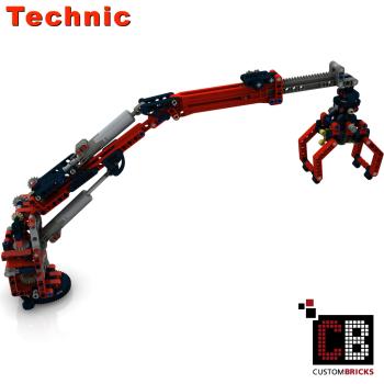 Custom 42054 Traktor Zusatzmodel Forstkran