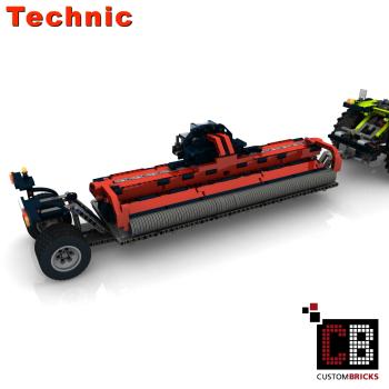 Custom Traktor 42054 Tieflader für Kreiselegge