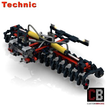 Custom Traktor 42054 Pneumatic Scheibenegge