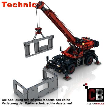 Custom 42082 Rough-Terrain-Crane - RC modification parts oS