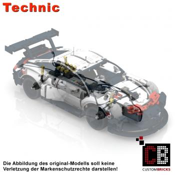Technic Felgen Reifen Auto 42096 42056 42083 42110 Bausteine Blöcke MOC Set aab 