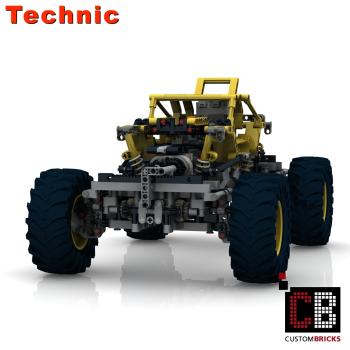 Custom RC Rock Crawler 4x4